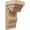 Ekena Millwork 7"W x 7"D x 14"H Wide Sheridan Rough Cedar Woodgrain TimberThane Corbel, Primed Tan CORUR07X07X14SHERCPR - alternate 1